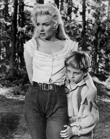 Marilyn Monroe, Tommy Rettig - Řeka bez návratu - Z filmu