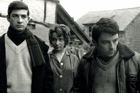 Jean-Claude Brialy, Bernadette Lafont, Gérard Blain - Krásný Serge - Z filmu