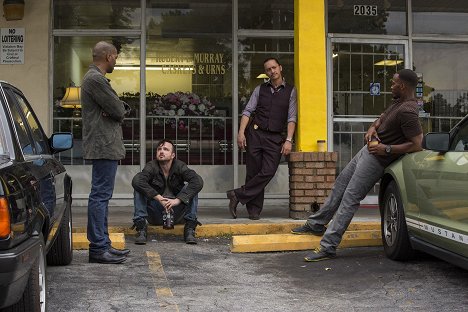 Aaron Paul, Clifton Collins Jr., Anthony Mackie
