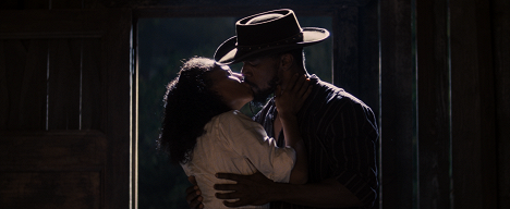 Kerry Washington, Jamie Foxx - Nespoutaný Django - Z filmu