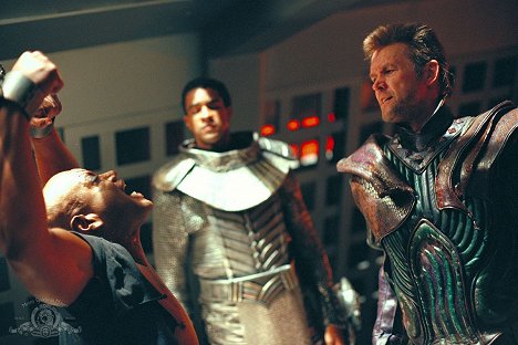 Christopher Judge, Paul Koslo - Stargate SG-1 - The Serpent's Venom - Photos