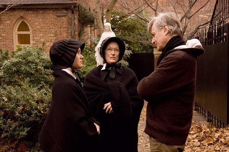 Amy Adams, Meryl Streep, John Patrick Shanley - Pochyby - Z natáčení