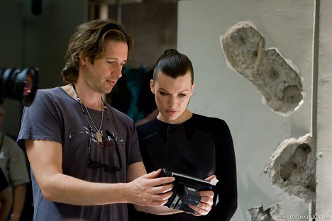 Paul W.S. Anderson, Milla Jovovich - Resident Evil: Afterlife - Z natáčení