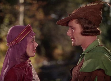 Olivia de Havilland, Errol Flynn - Dobrodružství Robina Hooda - Z filmu