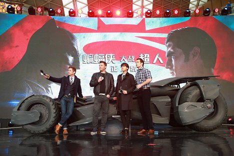 Zack Snyder, Ben Affleck, Henry Cavill - Batman v Superman: Úsvit spravedlnosti - Z akcí