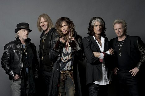 Brad Whitford, Tom Hamilton, Steven Tyler, Joe Perry, Joey Kramer - Aerosmith: Rock for the Rising Sun - Promo