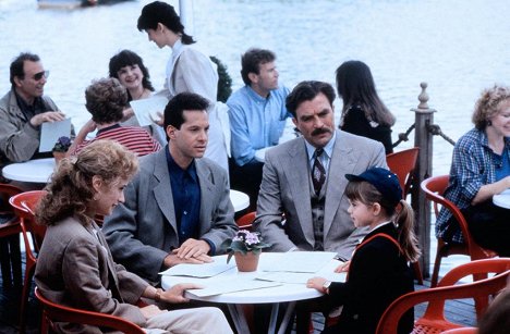 Nancy Travis, Steve Guttenberg, Tom Selleck, Robin Weisman - Tři muži a mladá dáma - Z filmu