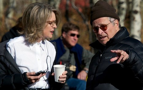 Diane Keaton, Lawrence Kasdan - Drahoušek k zakousnutí - Z natáčení