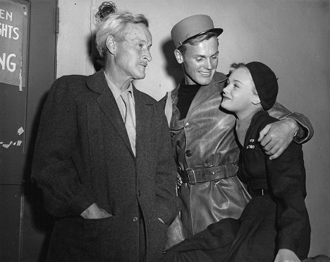 William A. Wellman, Tab Hunter, Etchika Choureau - Lafayette Escadrille - Z natáčení