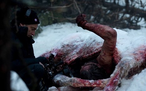 Emmanuel Lubezki, Leonardo DiCaprio - REVENANT Zmrtvýchvstání - Z natáčení