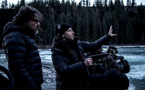 Alejandro González Iñárritu, Emmanuel Lubezki - REVENANT Zmrtvýchvstání - Z natáčení