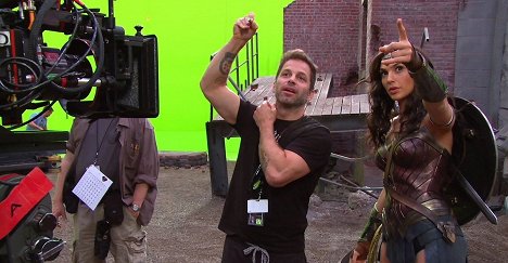 Zack Snyder, Gal Gadot - Batman vs. Superman: Úsvit spravodlivosti - Z nakrúcania