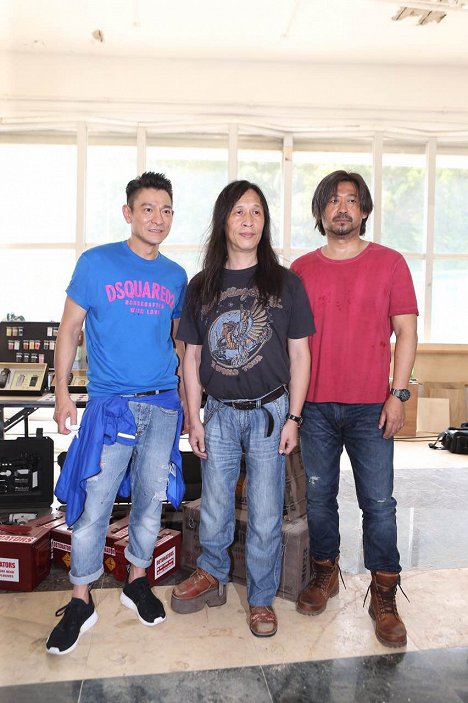 Andy Lau, Herman Yau, Wu Jiang - Rázová vlna - Z natáčení