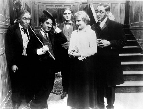 Charlie Chaplin, Lloyd Bacon, Edna Purviance - Chaplin se žení - Z filmu