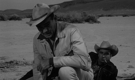 Clark Gable, Montgomery Clift - Mustangové - Z filmu