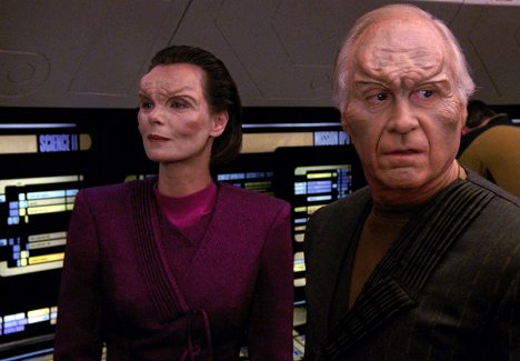 Carolyn Seymour, George Coe - Star Trek: Nová generace - První kontakt - Z filmu