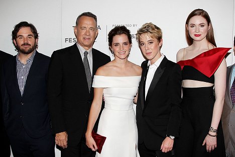 James Ponsoldt, Tom Hanks, Emma Watson, Karen Gillan - Circle: Uzavřený kruh - Z akcí