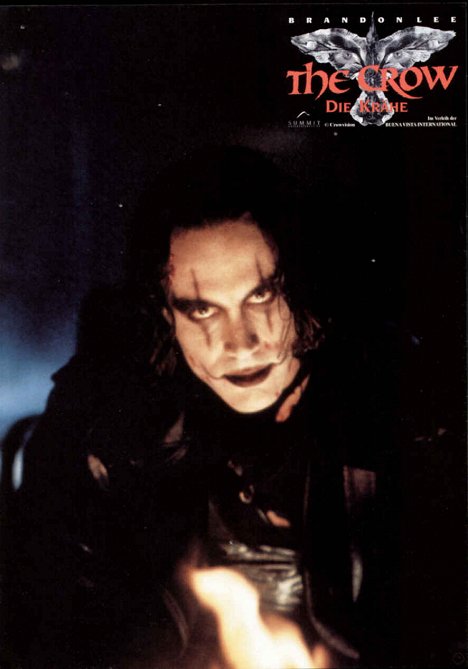 Brandon Lee - Vrána - Fotosky