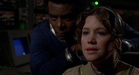 Terry Carter, Sarah Rush - Battlestar Galactica - Photos