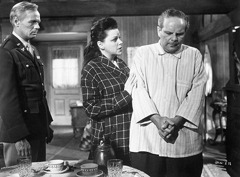 Richard Widmark, Judy Garland, Howard Caine - Norimberský proces - Z filmu