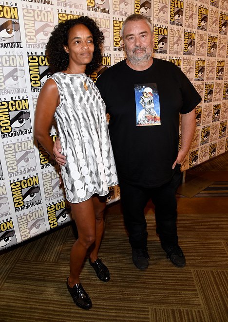 EuropaCorp presents Luc Besson’s "Valerian and the City of a Thousand Planets" at Comic-Con in the Hilton Bayfront Hotel, San Diego, CA on July 21, 2016 - Virginie Besson-Silla, Luc Besson