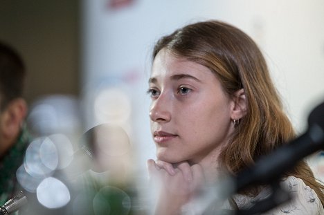 Press conference at the Karlovy Vary International Film Festival on July 2, 2017 - Lidia Chilashvili - Chibula - Z akcí