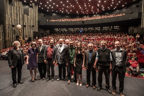 World premiere at the Karlovy Vary International Film Festival on July 2, 2017 - Roelof Jan Minneboo, Georgij Ovašvili, Lidia Chilashvili, Qishvard Manvelishvili, Christoph Kukula - Chibula - Z akcí