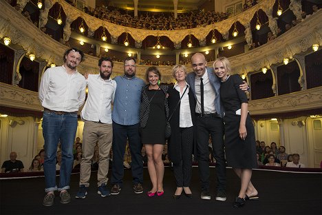 World premiere at the Karlovy Vary International Film Festival on July 3, 2017 - Šimon Hájek, Pavla Beretová, Anna Cónová, Josef Tuka, Jana Plodková - Absence blízkosti - Z akcí