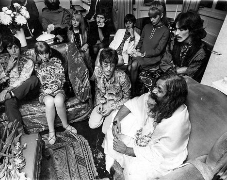 Paul McCartney, Jane Asher, Pattie Boyd, John Lennon, Ringo Starr, Maureen Starkey Tigrett, Maharishi Mahesh Yogi, George Harrison - Beatles a tajemství seržanta Peppera - Z filmu