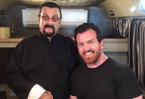 Steven Seagal, James P. Bennett - Cesta utrpení - Z natáčení