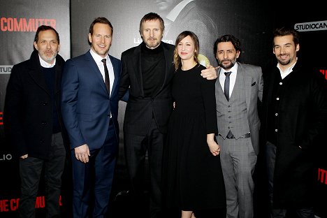 New York Premiere of LionsGate New Film "The Commuter" at AMC Lowes Lincoln Square on January 8, 2018 - Andrew Rona, Patrick Wilson, Liam Neeson, Vera Farmiga, Jaume Collet-Serra, Alex Heineman - Cizinec ve vlaku - Z akcí