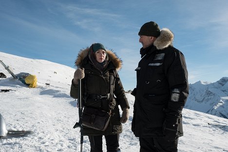 Kate Winslet, Hany Abu-Assad - Hora mezi námi - Z natáčení