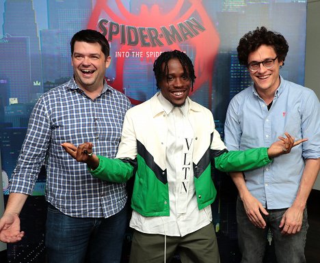 Sony Pictures presentation on CinemaCon 2018 - Christopher Miller, Shameik Moore, Phil Lord - Spider-Man: Into the Spider-Verse - Events