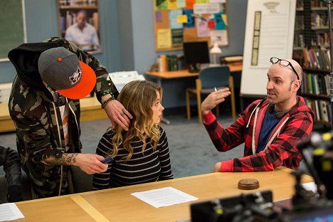 Gillian Jacobs, Rob Schrab - Zpátky do školy - Úvod do umění sendviče - Z natáčení