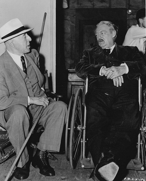 D.W. Griffith, Lionel Barrymore - Souboj na slunci - Z natáčení