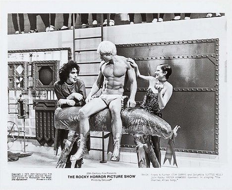 Tim Curry, Peter Hinwood, Nell Campbell - Rocky Horror Picture Show - Fotosky