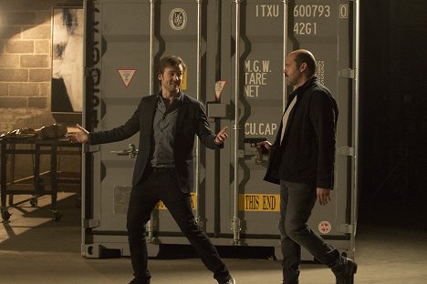 Jack Cutmore-Scott, Billy Zane - Deception - Multiple Outs - Photos