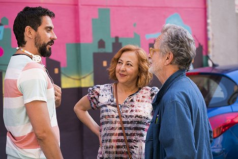 Paco León, Carmen Machi, Fernando Colomo - La tribu - Z natáčení