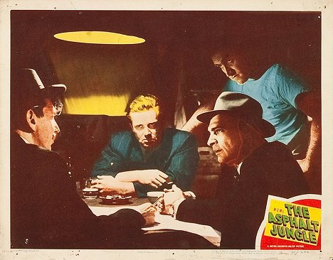Sam Jaffe, Sterling Hayden, Anthony Caruso, James Whitmore - Asfaltová džungle - Fotosky