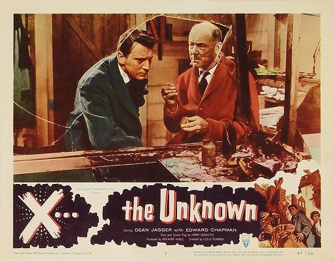 William Lucas, Dean Jagger - X the Unknown - Fotosky
