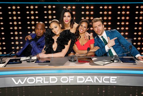 Ne-Yo, Jennifer Lopez, Jenna Dewan, Misty Copeland, Derek Hough - World of Dance - Z filmu