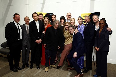 World Premiere of VICE at the Samuel Goldwyn Theater at the Academy of Motion Picture Arts & Sciences on December 11, 2018 - Kevin J. Messick, Sam Rockwell, Jeremy Kleiner, Don McManus, Amy Adams, Christian Bale, Hank Corwin, Dede Gardner, Adam McKay, Alison Pill, Nicholas Britell, Lily Rabe, Steve Carell, LisaGay Hamilton - Viceprezident - Z akcií