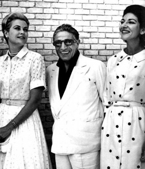Aristotle Onassis, Maria Callas - Callasová, Kennedyová a Onassis – dvě královny a jeden král - Z filmu
