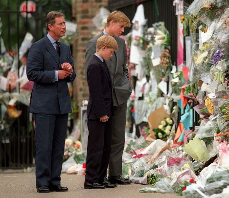 Karel III., Princ Henry z Walesu, princ William - Lady Diana - sedm smutných dní - Z filmu