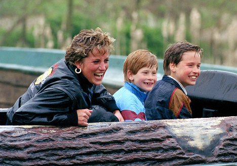 princezna Diana, Princ Henry z Walesu, princ William - Lady Diana - sedm smutných dní - Z filmu