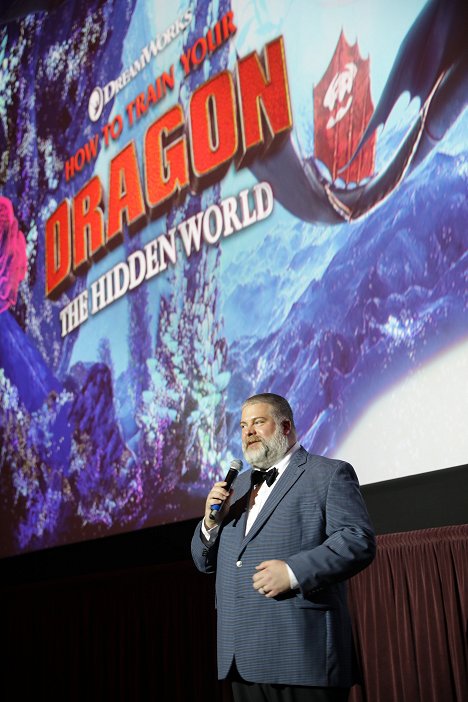 World premiere of "How to Train Your Dragon: The Hidden World" at the Regency Village Theatre on Saturday, Feb. 9, 2019, in Los Angeles - Dean DeBlois - Ako si vycvičiť draka 3 - Z akcií