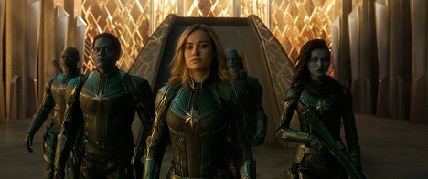 Djimon Hounsou, Algenis Perez Soto, Brie Larson, Rune Temte, Gemma Chan - Captain Marvel - Z filmu