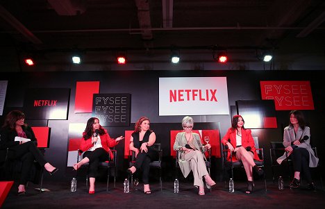 Netflix Original Series "One Day at a Time" FYC Panel - Gloria Calderon Kellett, Justina Machado, Rita Moreno, Isabella Gomez