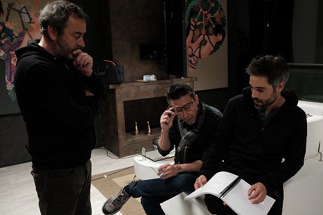 Jorge Bosch, Elio Quiroga, Unax Ugalde - La estrategia del pequinés - Z natáčení