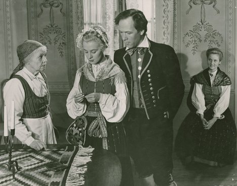 Hilda Borgström, Mai Zetterling, Hugo Hasslo, Inga Landgré